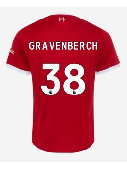 Moški Nogometna dresi replika Liverpool Ryan Gravenberch #38 Domači 2023-24 Kratek rokav